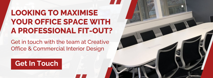 contact creative office and commercial interiors for a professional office fit-out